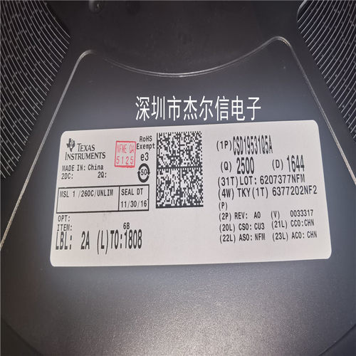 CSD19531Q5A CSD19531 TI VSON-8 全新进口原装 可直拍 出样