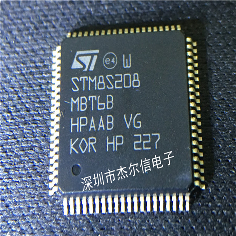 STM8S208MBT6B STM8S208 ST LQFP-80 全新进口原装 可直拍 出样