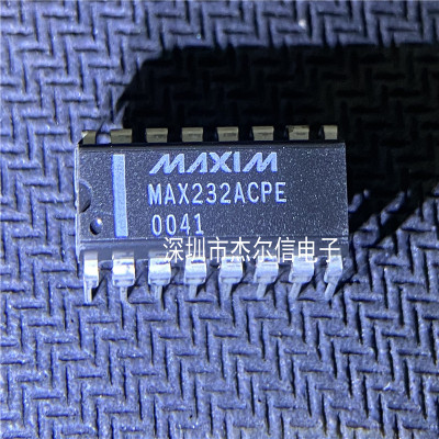 MAX232ACPE MAX232 MAXIM DIP-16 全新进口原装 可直拍 出样