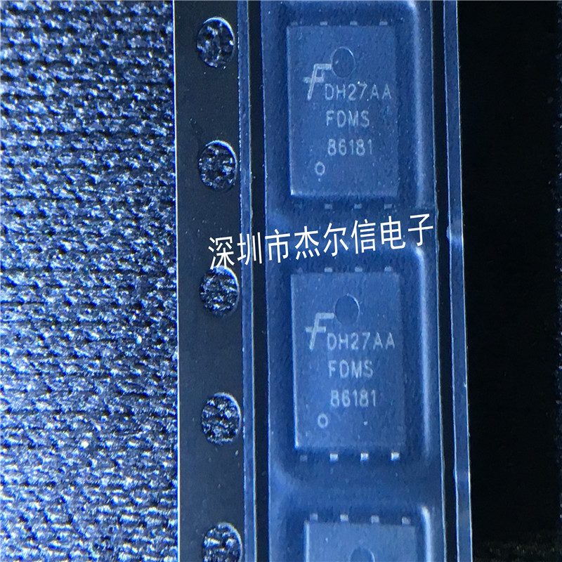 FDMS86181 100V 44A FSC/ON PQFN-8 全新进口原装 可直拍 出样