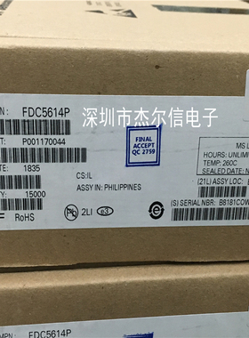 FDC5614P FDC5614 丝印564 FSC SOT23-6 全新进口原装 可直拍出样