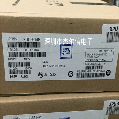 FDC5614P FDC5614 丝印564 FSC SOT23-6 全新进口原装 可直拍出样