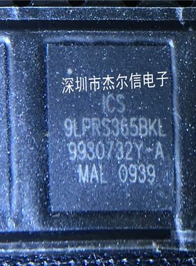 ICS9LPRS365BKL 9LPRS365BKL ICS QFN-64全新进口原装 可直拍出样