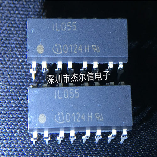 ILQ55 1LQ55 光耦合器 VISHAY DIP-16 全新进口原装 可直拍 出样