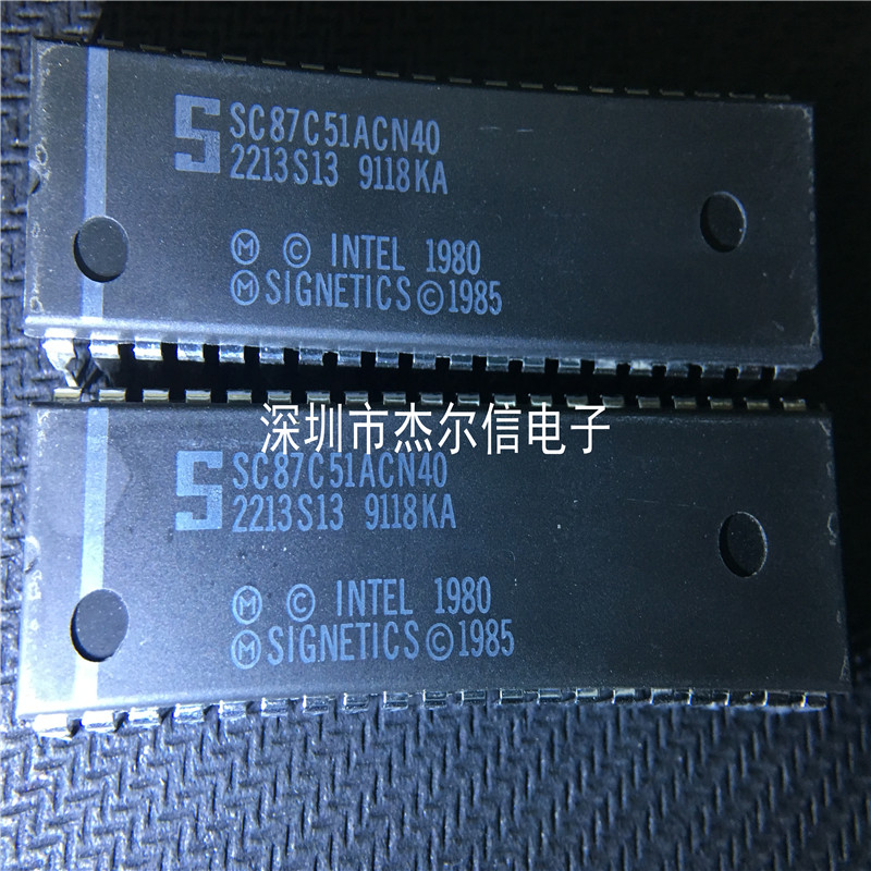 SC87C51ACN40 SC87C51 DIP-40 全新进口原装 可直拍 出样