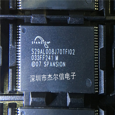 S29AL008J70TFI020 SPANSION TSOP-48 全新进口原装 可直拍 出样