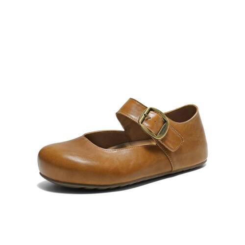 百丽厚底休闲玛丽珍鞋女鞋子