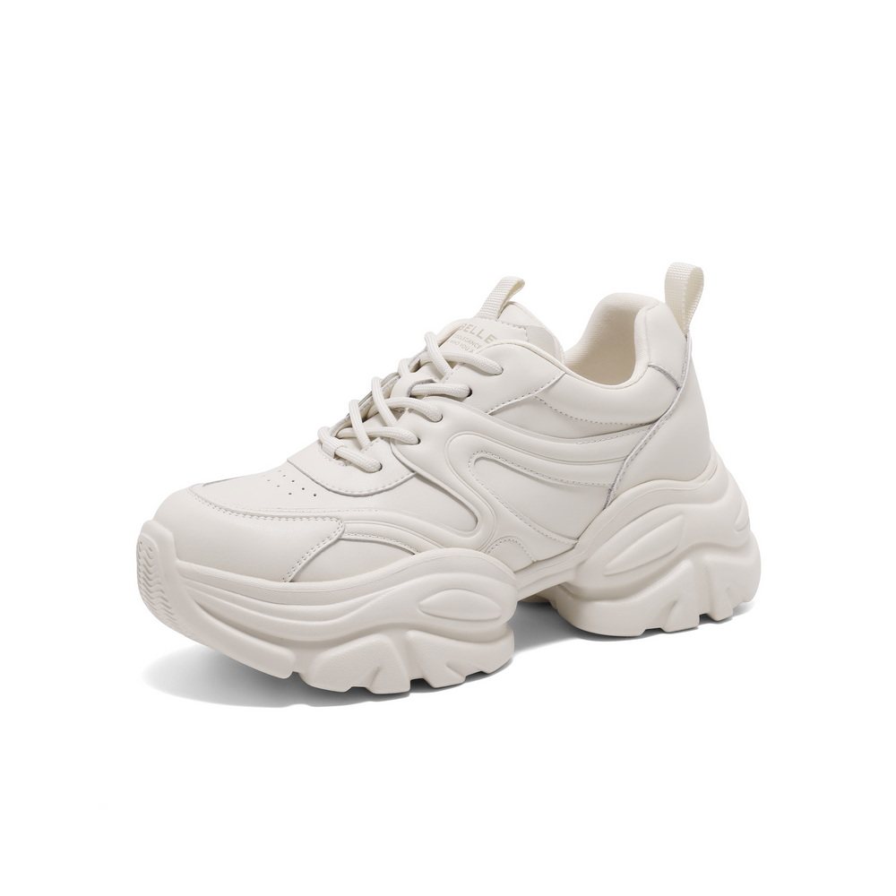 百丽小奶鲸复古老爹鞋女鞋2025春新款厚底休闲鞋运动鞋D2U1 D2U1D,女鞋,老爹鞋,淘宝优惠券,粉丝福利购,淘宝优惠卷