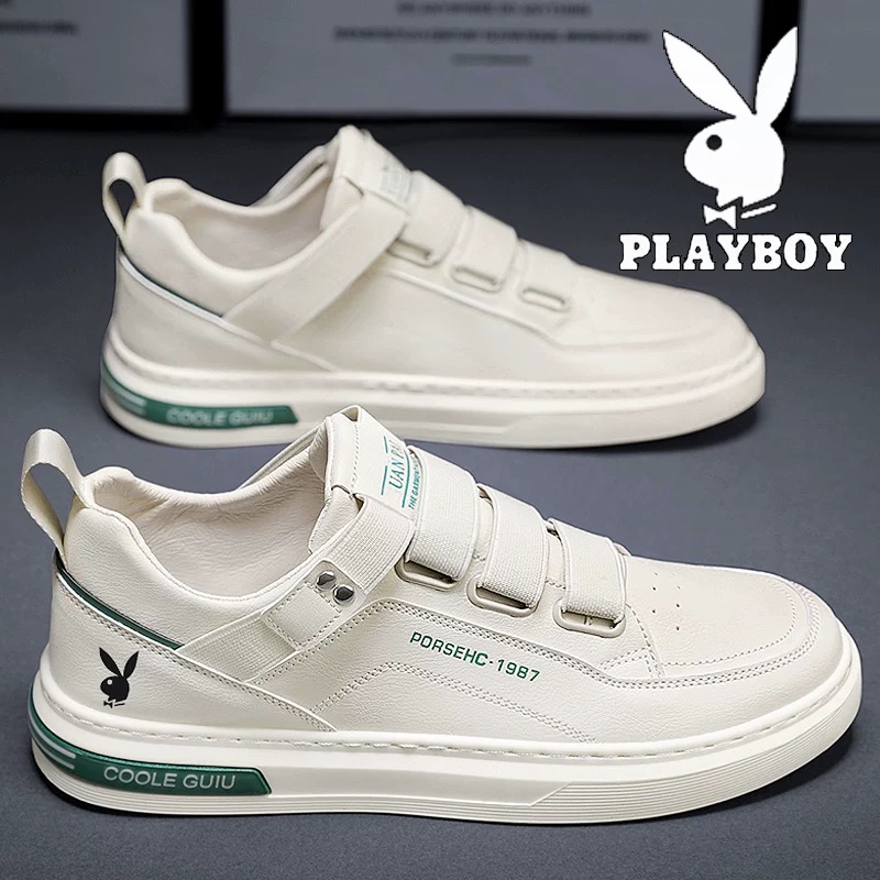 花花公子休闲板鞋一脚蹬运动鞋潮