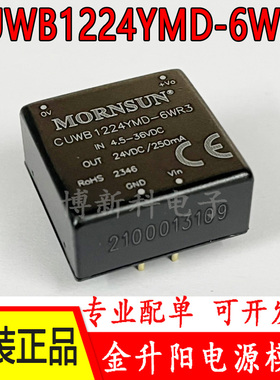 CUWB1205YMD-6WR3/1203/1212/1215/1224金升阳DC-DC电源模块 原装