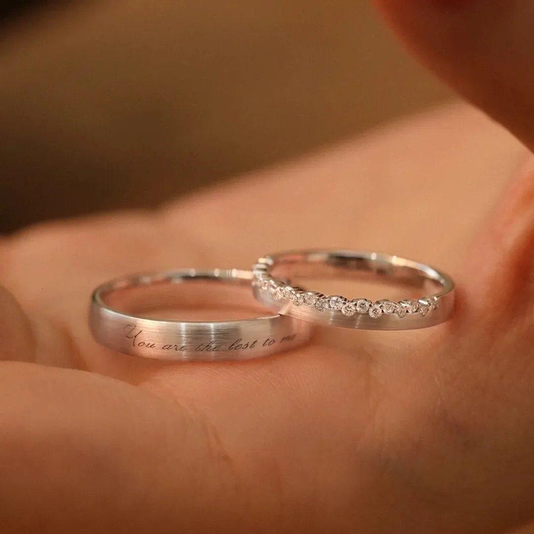 纯银情侣对戒925一对戒指活口520礼物轻奢高级感送女友情人节礼物,饰品/流行首饰/时尚饰品新,银饰戒指,淘宝优惠券,粉丝福利购,淘宝优惠卷