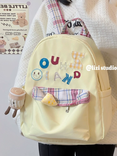 Японский брендовый рюкзак, милый небольшой дизайнерский ранец, для средней школы, подходит для студента