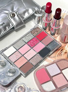 25圣诞限定！韩国wakemake唯可魅新品16色眼影盘珠光卧蚕大地高光