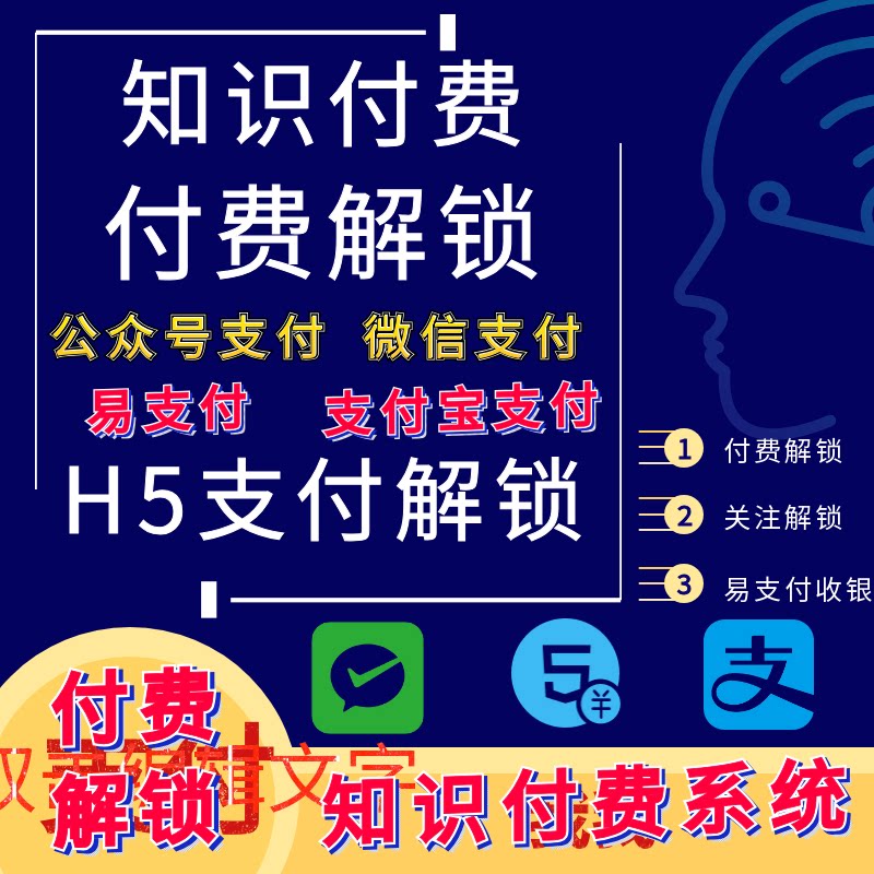 PHP知识付费H5系统开发定制设计素材/源文件