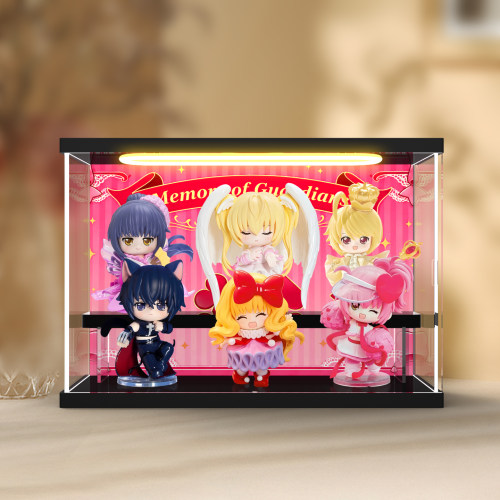 适用TOPTOY SHUGO CHARA守护甜心记忆中的守护系列手办防尘展示盒