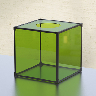 亚克力抽奖箱定制logo婚庆道具抽奖球摸奖盒子创意幸运投票抓奖箱