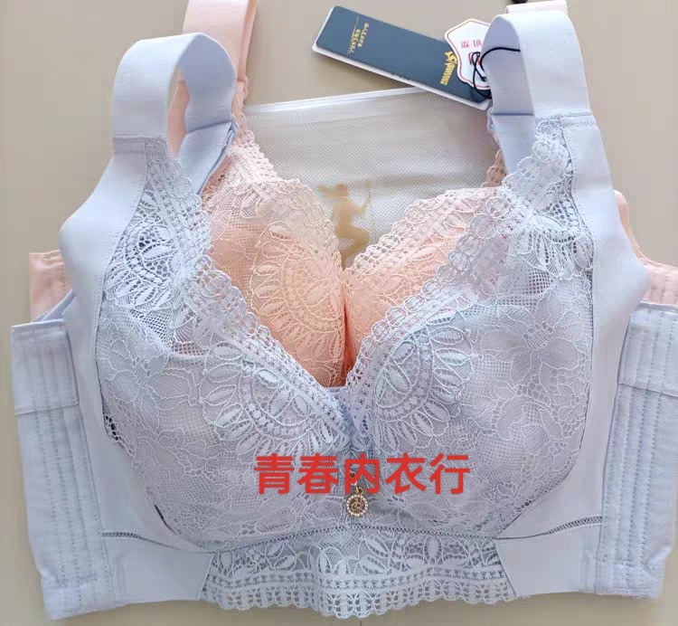 专柜正品春夏新款调整型全杯罩蚕丝棉文胸薄杯聚拢内衣6558
