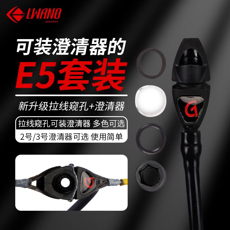 Lwano窥孔套装带澄清器镜片