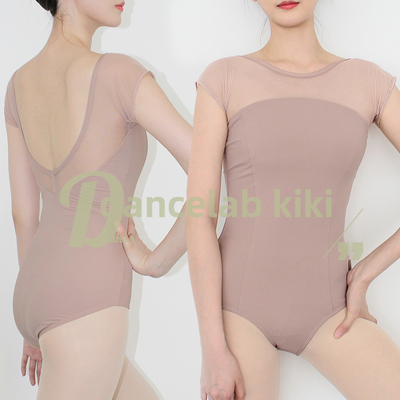 dancelabkiki练功服网纱短袖