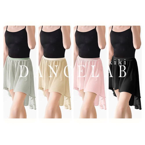 dancelabkiki雪纺大摆裙