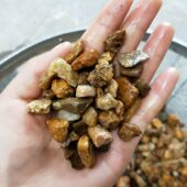 天然河沙砾兰花石火烧多肉土颗粒种植铺面垫底鱼缸庭院造景装 饰