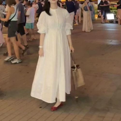 今年流行特惠26635新大爱美依缘2026秋季新款优雅气质温柔风长款