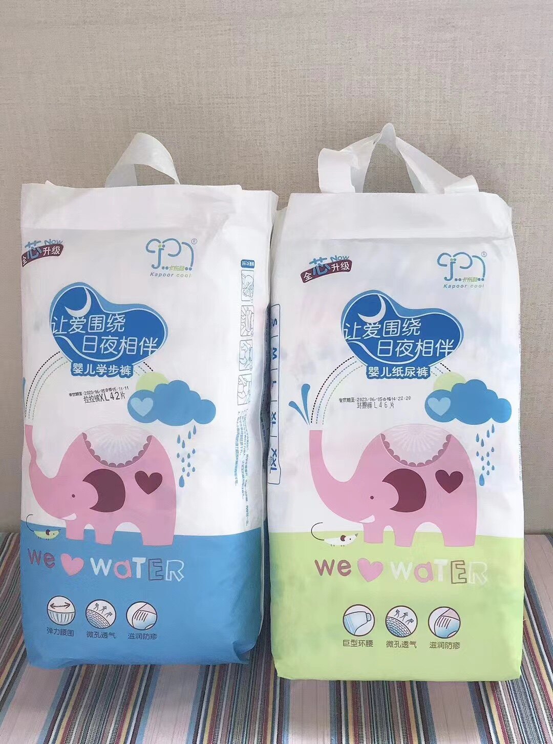 卡布酷高端款婴儿拉拉裤纸尿裤尿纸尿裤正装