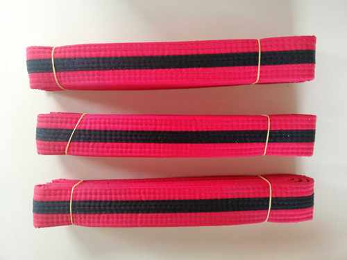 跆拳道彩带学员全棉儿童道带