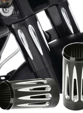 适用于哈雷FLT/FLHR/FLHT/FLHX/FLSTF/FLSTN前叉管改装配件