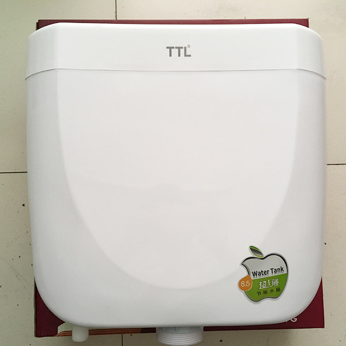 TTL塑钢厕所冲便器水箱 蹲便器水箱 蹲式蹲坑卫生间蹲厕冲便池