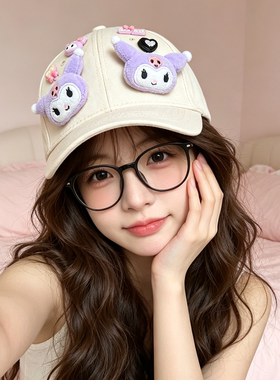 韩版时尚小众设计感帽子鸭舌帽防晒遮阳帽高颜值百搭帽子女款休闲