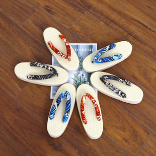 日本木屐日式cos和服草屐拖鞋居酒屋女软底厚底拖鞋改良料理店