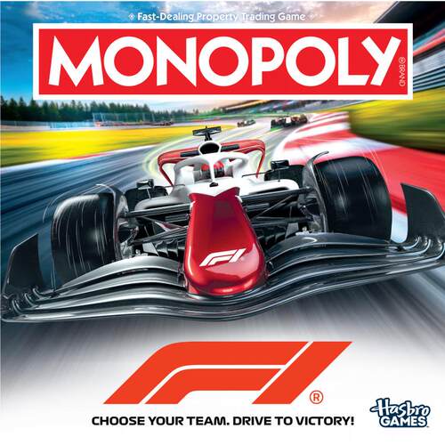 [新品现货]孩之宝地产大亨世界F1一级方程式锦标赛游戏棋儿童玩具