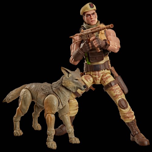 【新品现货】孩之宝特种部队G.I. Joe达斯提与郊狼沙暴6寸可动
