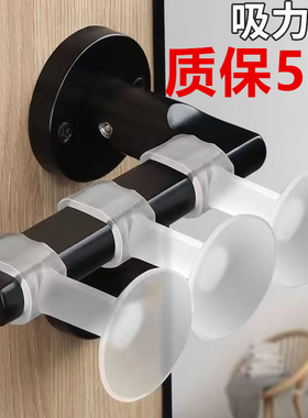 新款入户门吸免打孔固定门把手防撞硅胶门阻器卫生间玻璃门挡吸盘