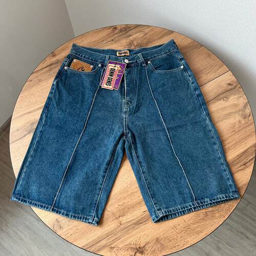 夏季恶魔岛牛仔裤jean星星刺绣复