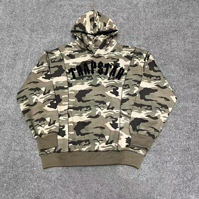 美潮Trapstar徽标刺绣logo拼接撞