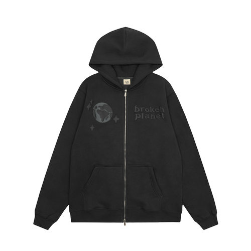 美式高街brokenplanet字母发泡蜘