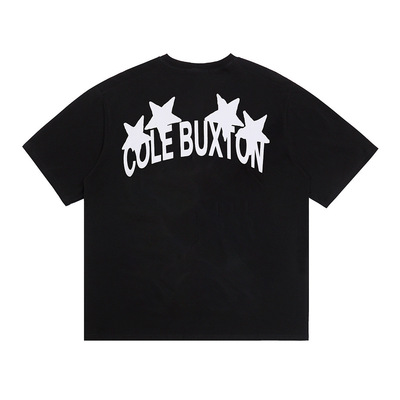 潮牌ColeBuxton印花字母短袖男合