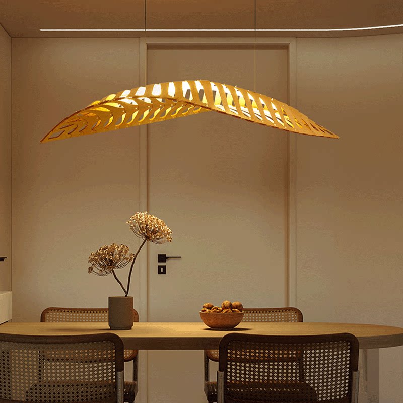 日式艺术客厅餐厅吧台茶室禅意前台装饰吊灯中式现代创意个性灯具