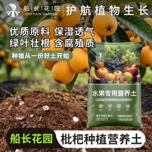 枇杷专用土白玉冠玉水果种植盆栽透气泥炭土植物通用型养花营养土