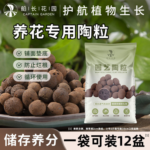 陶粒垫底铺面防烂根透气养花