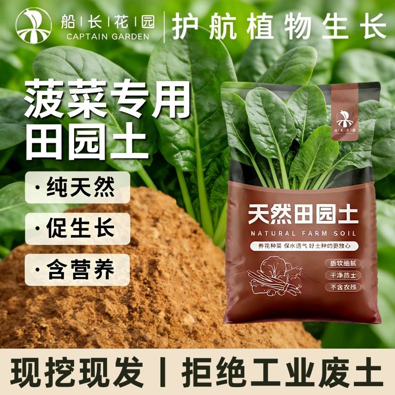 菠菜专用土趴地红根生菜种植田园土植物通用豆粕肥种菜育苗营养土,鲜花速递/花卉仿真/绿植园艺,介质/营养土,淘宝优惠券,粉丝福利购,淘宝优惠卷
