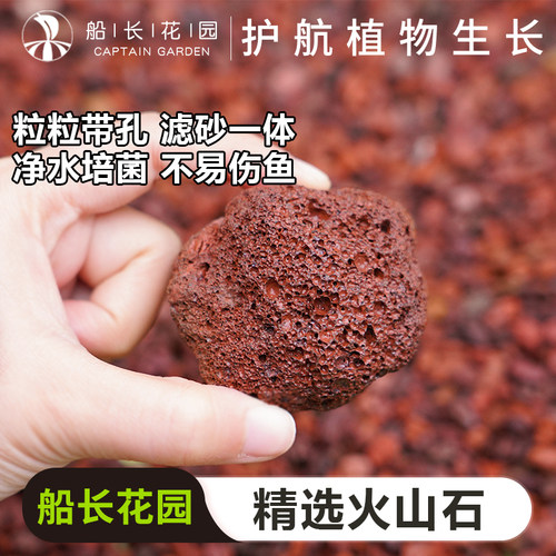 火山石颗粒多肉兰花种植拌土铺面