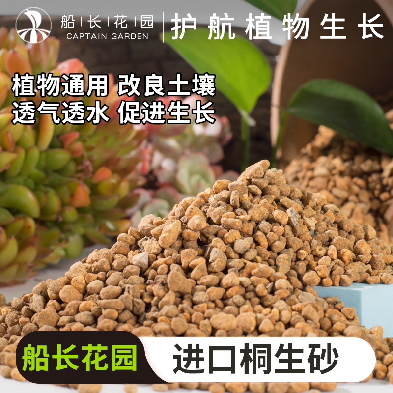 桐生砂沙日本进口硅藻鹿沼土植金石绿植盆栽多肉颗粒营养土铺面石