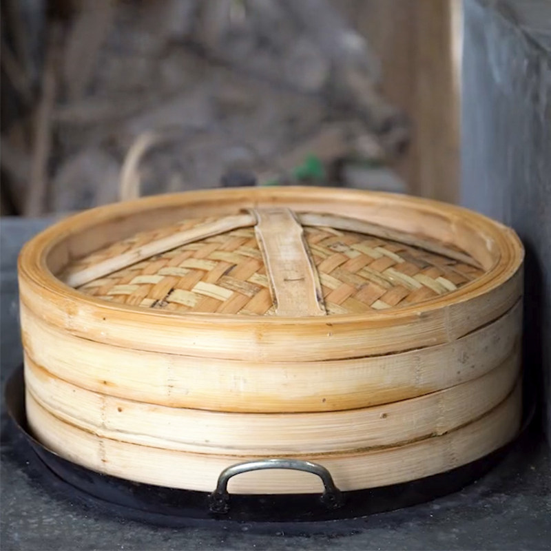 竹蒸笼商用笼屉竹制圆形大号蒸笼增高蒸汽包子竹蒸屉定制沥水蒸格