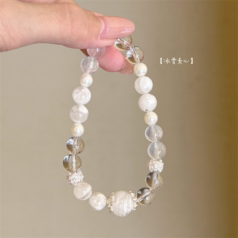 天然水晶手串DIY设计款女士手链