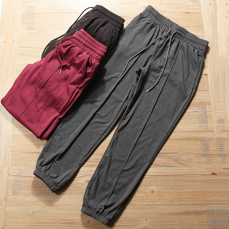 外贸出口童装休闲长裤春秋装新款中大童四面弹力运动裤纯色亲子装,童装/婴儿装/亲子装,运动裤卫裤,淘宝优惠券,粉丝福利购,淘宝优惠卷