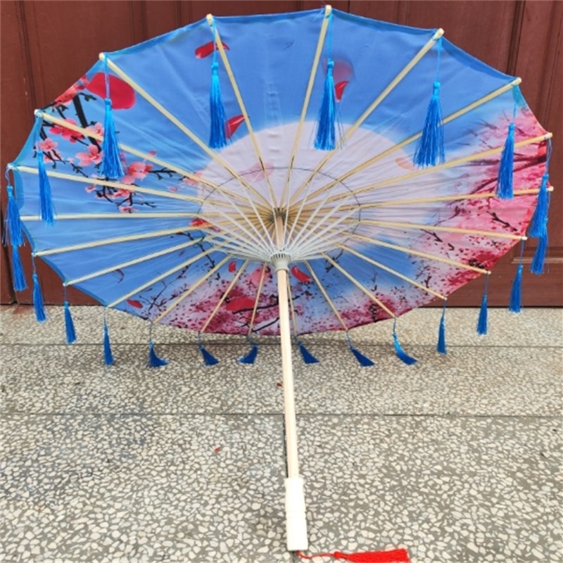 古风流苏伞道具古代汉服古装伞走秀演出伞广场旗袍摄影舞蹈油纸伞