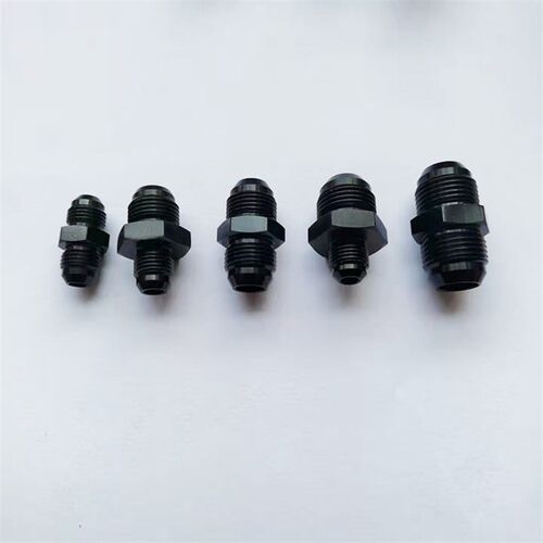 汽车油冷AN4AN6转an8AN10转an12双头外丝接头,an6AN8an10转接头